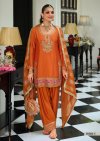 D 50362 C By Zaveri Chinon Beats Work Readymade Suits 